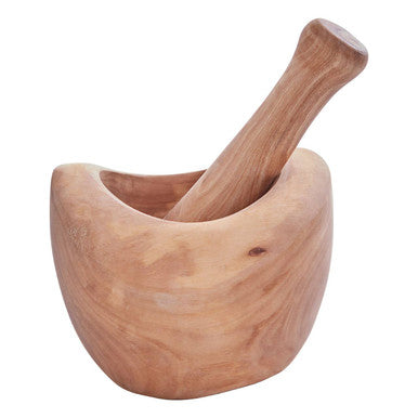 Olive Wood Mortar and Pestle