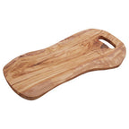Serving Board with Handle in Olive Wood