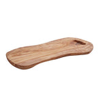 Serving Board with Handle in Olive Wood