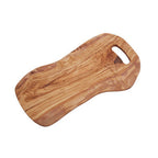 Serving Board with Handle in Olive Wood
