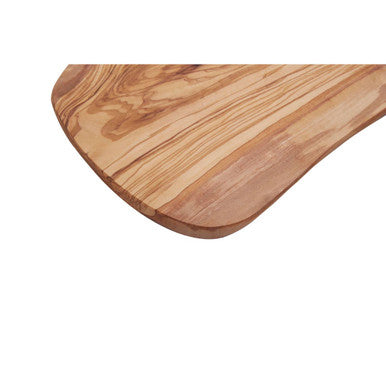 Serving Board with Handle in Olive Wood