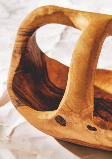 Olive Wood Fruit Bowl