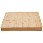 Natural Bamboo Rectangular Worktop Saver and Serving Board