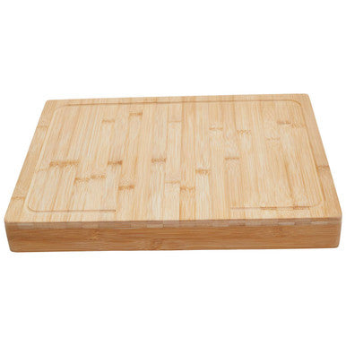 Natural Bamboo Rectangular Worktop Saver and Serving Board