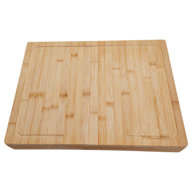 Natural Bamboo Rectangular Worktop Saver and Serving Board