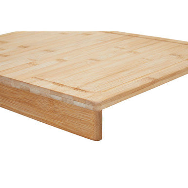Natural Bamboo Rectangular Worktop Saver and Serving Board