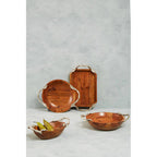 Acacia Wood Small Oval Bowl
