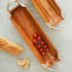 Acacia Wood Large Rectangular Serving Dish