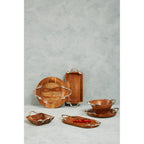 Acacia Wood Square Bowl