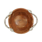 Acacia Wood Medium Round Bowl