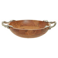 Acacia Wood Round Bowl