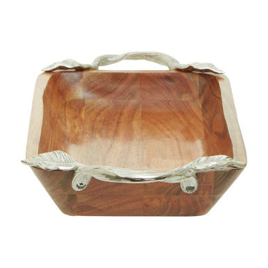 Acacia Wood  Rectangular Bowl