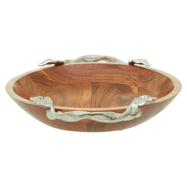 Acacia Wood Serving Bowl