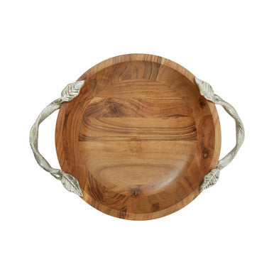 Acacia Wood Serving Bowl