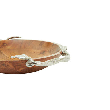Acacia Wood Serving Bowl