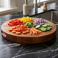 Acacia Round Chopping and Serving Board
