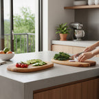 Acacia Set of 2 Serving and Chopping Board
