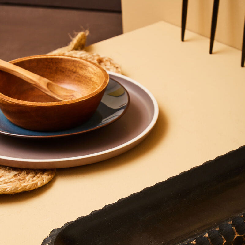 Small Round Bowl in Acacia Wood