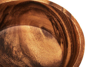 Acacia Large Round Bowl