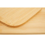 Set of 2 Bamboo Cutting and Serving Boards