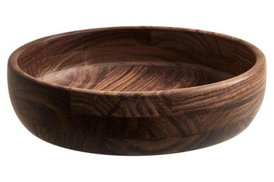 Round Sheesham Wood Salad Bowl
