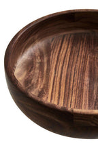 Round Sheesham Wood Salad Bowl