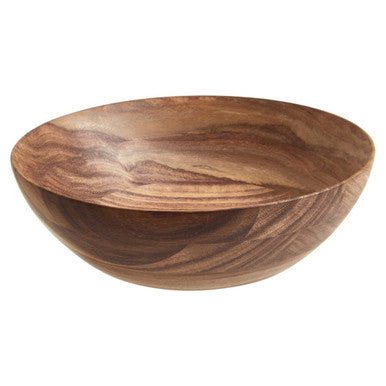 Small Round Sheesham Wood Salad Bowl