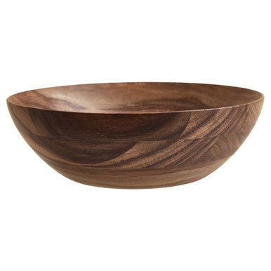 Small Round Sheesham Wood Salad Bowl