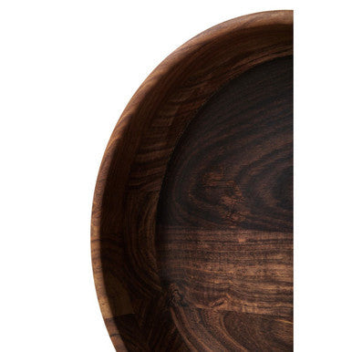 Five Piece Sheesham Wood Salad Bowl Set