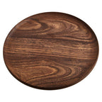 Round Sheesham Wood Plate