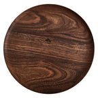 Round Sheesham Wood Plate