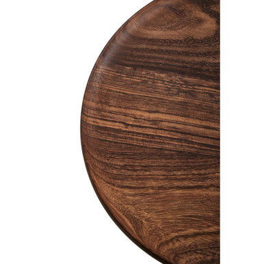 Round Sheesham Wood Plate
