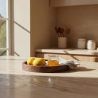 Small Sheesham Wood Tray