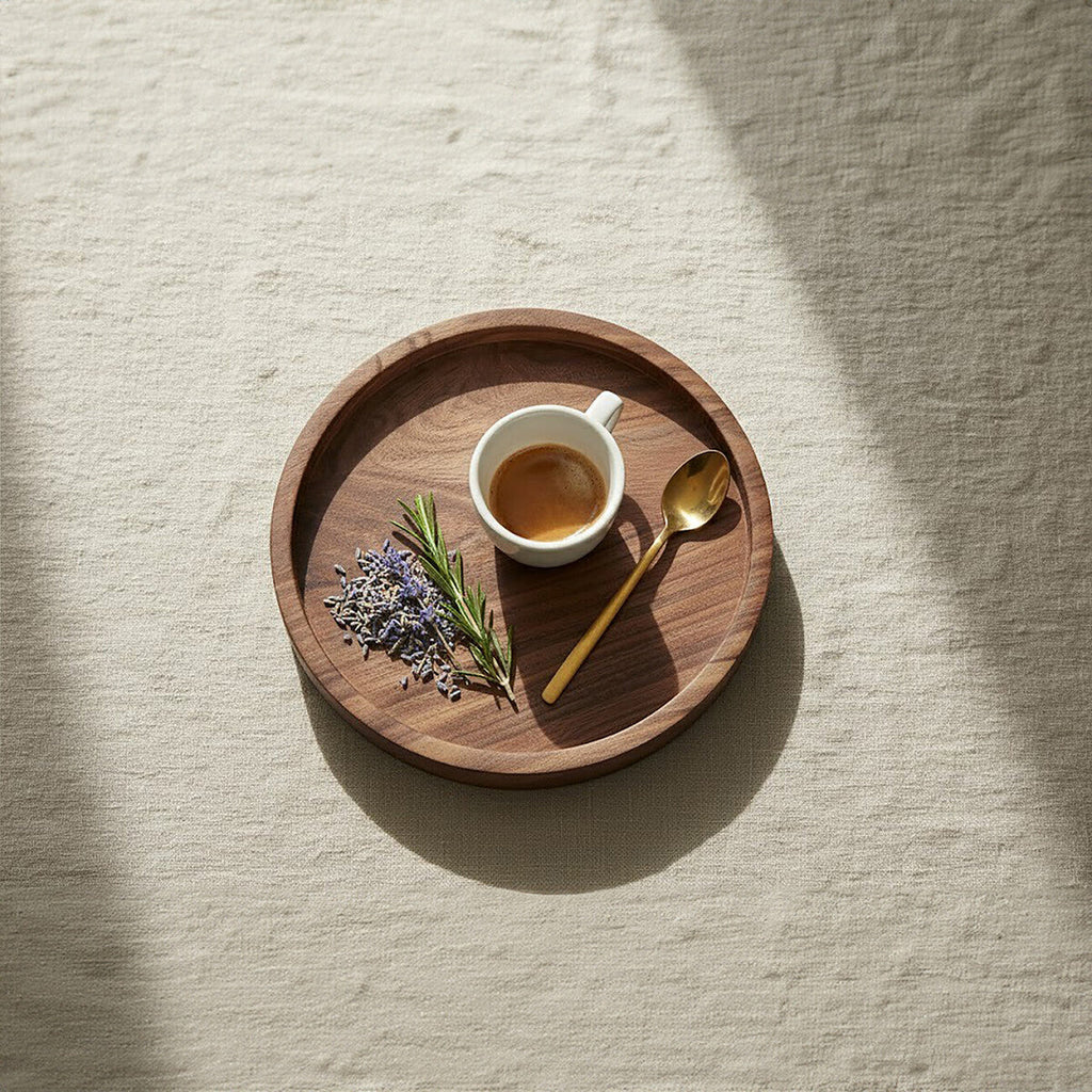 Small Sheesham Wood Tray