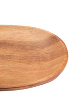 Acacia Wood Large Oval Plate