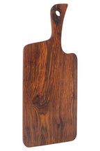 Organic Shaped Tropical Rosewood Serving or Cutting Board with Natural Finish