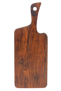 Organic Shaped Tropical Rosewood Serving or Cutting Board with Natural Finish