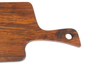 Organic Shaped Tropical Rosewood Serving or Cutting Board with Natural Finish