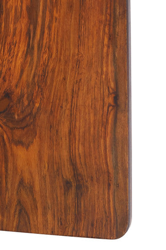 Organic Shaped Tropical Rosewood Serving or Cutting Board with Natural Finish