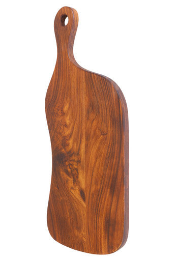 Tropical Rosewood Serving or Cutting Board in Organic Shape with Natural Finish