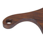 Tropical Rosewood Serving or Cutting Board with Natural Finish and Organic Shape