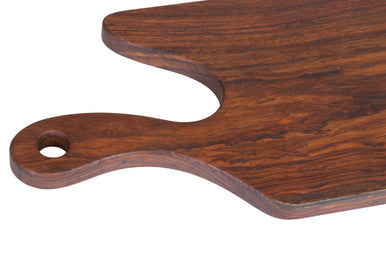 Tropical Rosewood Serving or Cutting Board in Organic Shape and Natural Finish