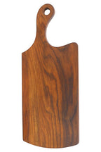 Natural Finish Tropical Rosewood Serving or Cutting Board in Organic Shape