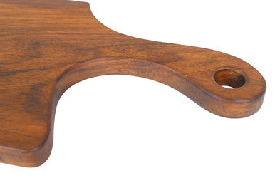 Natural Finish Tropical Rosewood Serving or Cutting Board in Organic Shape