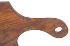 Natural Finish Tropical Rosewood Serving or Cutting Board in Organic Shape