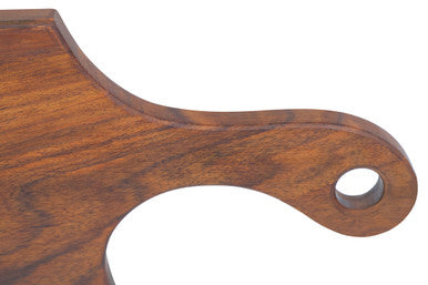 Natural Finish Tropical Rosewood Serving or Cutting Board in Organic Shape