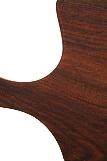 Natural Finish Tropical Rosewood Serving or Cutting Board in Organic Shape