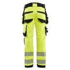 Blaklader 1122 Hi-Vis 4-Way Stretch Kneepad Trousers Hi-Vis Yellow