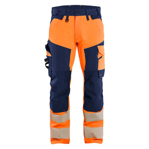 Orange/Navy Blue