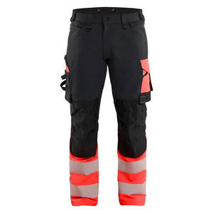 Black/Red Hi-Vis
